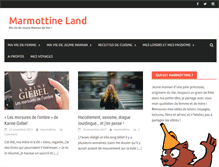 Tablet Screenshot of marmottine.net